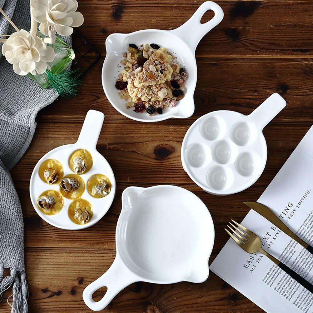 1Pcs Ceramic Escargot Baking Plate Thick Stable Snail Baking Dish Oven Fridge Dishwasher Safe Kitchen Serving Utensil
1Pcs Ceramic Escargot Baking Plate Thick Stable Snail Baking Dish Oven Fridge Dishwasher Safe Kitchen Serving Utensil