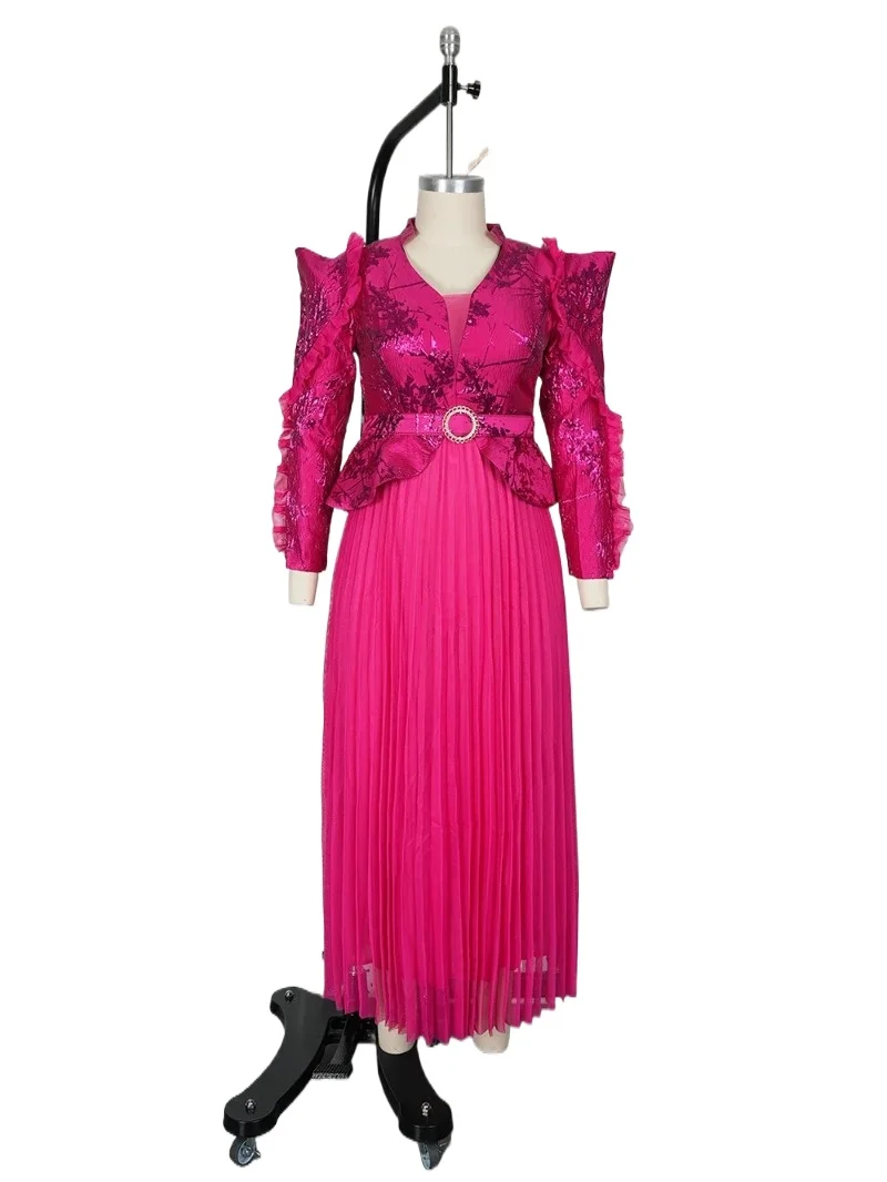 Elegant African Party Dress for Women Autumn Fashion Dashiki Ankara Wedding Evening Gown Muslim Maxi Dress
Elegant African Party Dress for Women Autumn Fashion Dashiki Ankara Wedding Evening Gown Muslim Maxi Dress