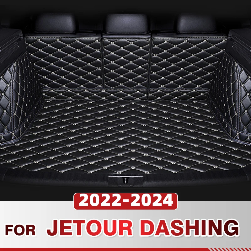 Автомобильный коврик для багажника с полным покрытием для Jetour Dashing 2022 2023 2024, чехол для багажника автомобиля с защитой от грязи, протектор салона, аксессуары
Автомобильный коврик для багажника с полным покрытием для Jetour Dashing 2022 2023 2024, чехол для багажника автомобиля с защитой от грязи, протектор салона, аксессуары