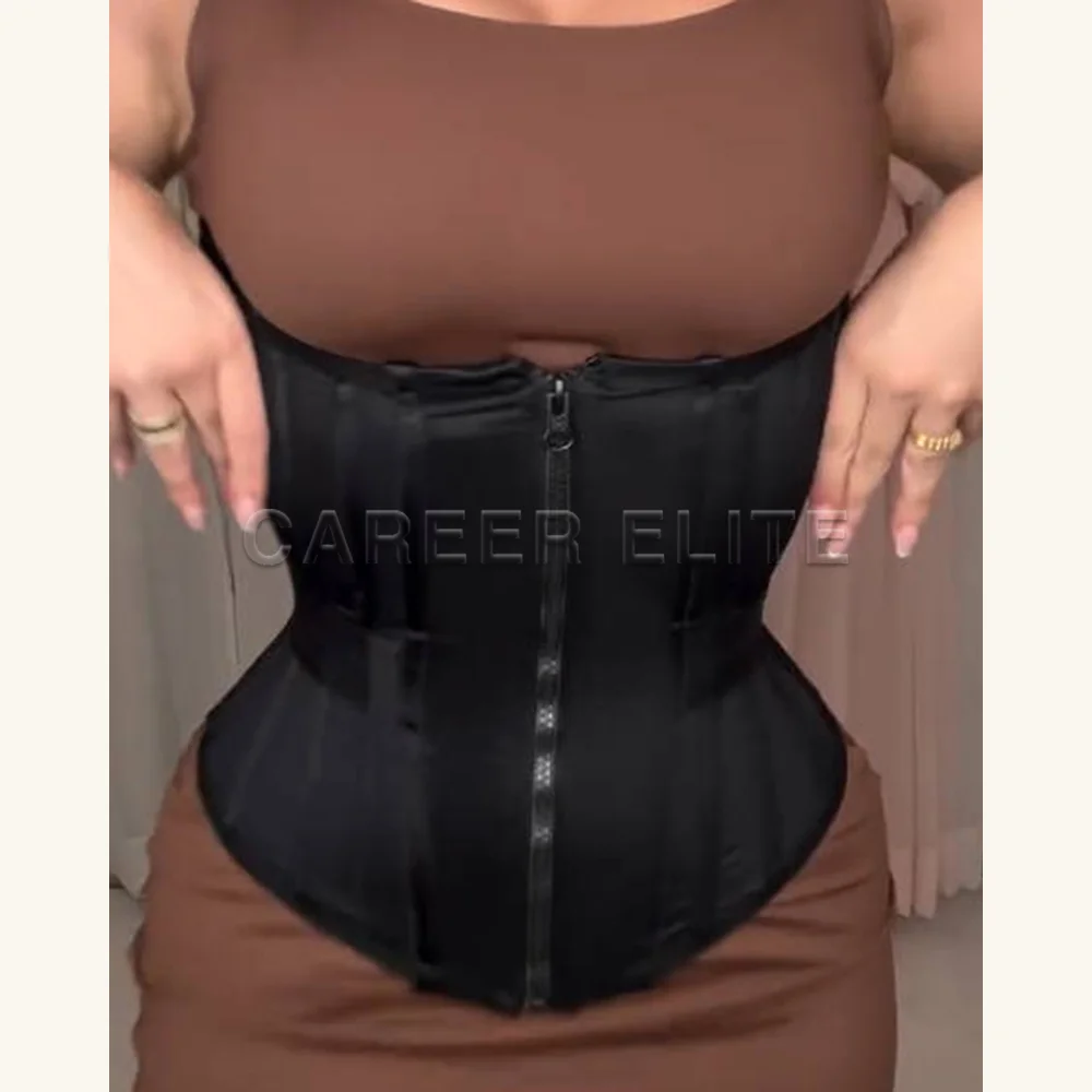 Женский корсет-утяжка для талии с двойной компрессией, моделирующий фигуру «песочные часы», утягивающий топ-майка для коррекции фигуры, для похудения
Женский корсет-утяжка для талии с двойной компрессией, моделирующий фигуру «песочные часы», утягивающий топ-майка для коррекции фигуры, для похудения