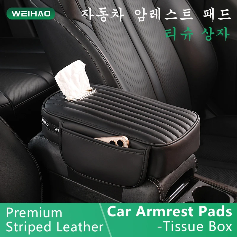 WEIHAO Car Armrest Box Height Pad New Luxury Multifunctional Tissue Box, Mobile Phone Storage, Oil Card Storage Bag
WEIHAO Car Armrest Box Height Pad New Luxury Multifunctional Tissue Box, Mobile Phone Storage, Oil Card Storage Bag