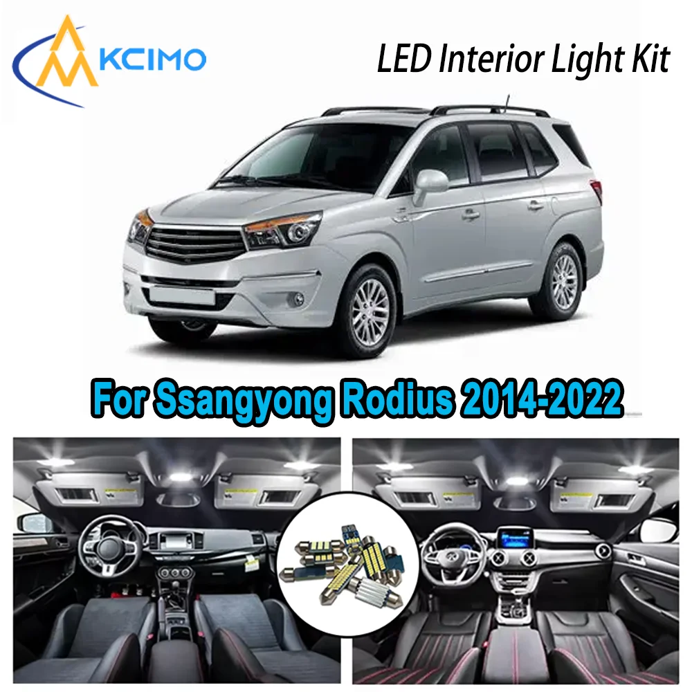 High-Quality LED Interior Kit for Ssangyong Rodius 2014-2022 2015 2016 2017 Premium Error-Free Dome Map Trunk Automotive Lamps
High-Quality LED Interior Kit for Ssangyong Rodius 2014-2022 2015 2016 2017 Premium Error-Free Dome Map Trunk Automotive Lamps
