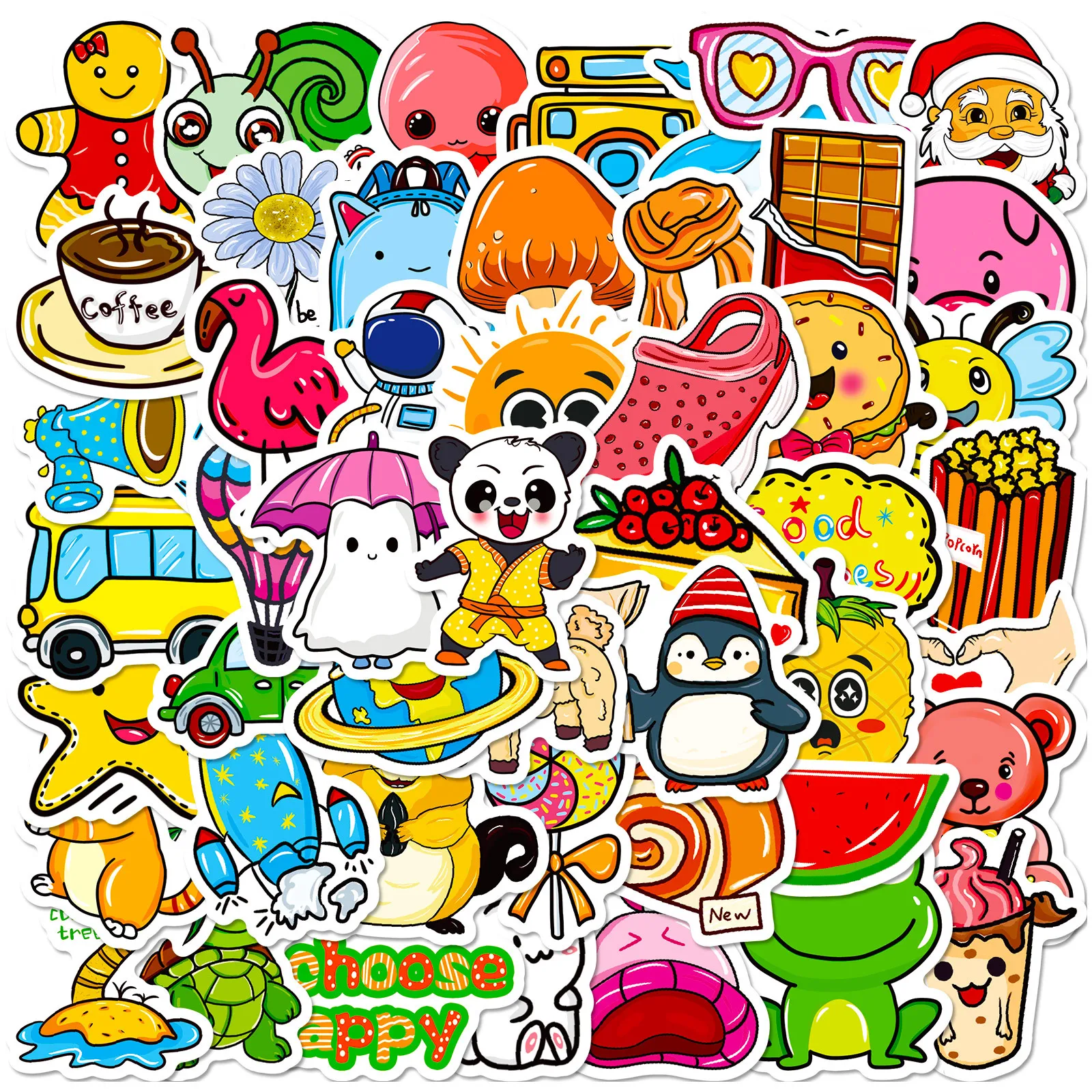 50Pcs Small Fresh And Cute Style Series Stickers Suitcase Phone Case Water Bottle Waterproof Decoration Diy Sticker Packs
50Pcs Small Fresh And Cute Style Series Stickers Suitcase Phone Case Water Bottle Waterproof Decoration Diy Sticker Packs