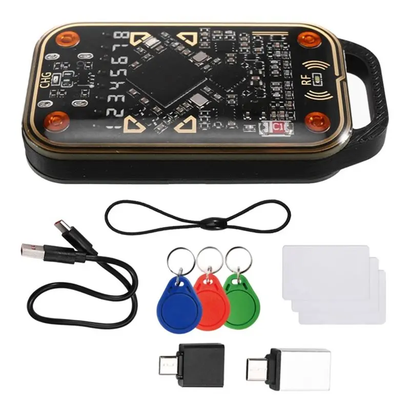 A92Z Chameleon Ultra V3.0 RFID Smart Card Emulator Read Writer 125Khz 13.56Mhz ID IC Tag Copyer +3XUID Keychain/CUID Card
A92Z Chameleon Ultra V3.0 RFID Smart Card Emulator Read Writer 125Khz 13.56Mhz ID IC Tag Copyer +3XUID Keychain/CUID Card