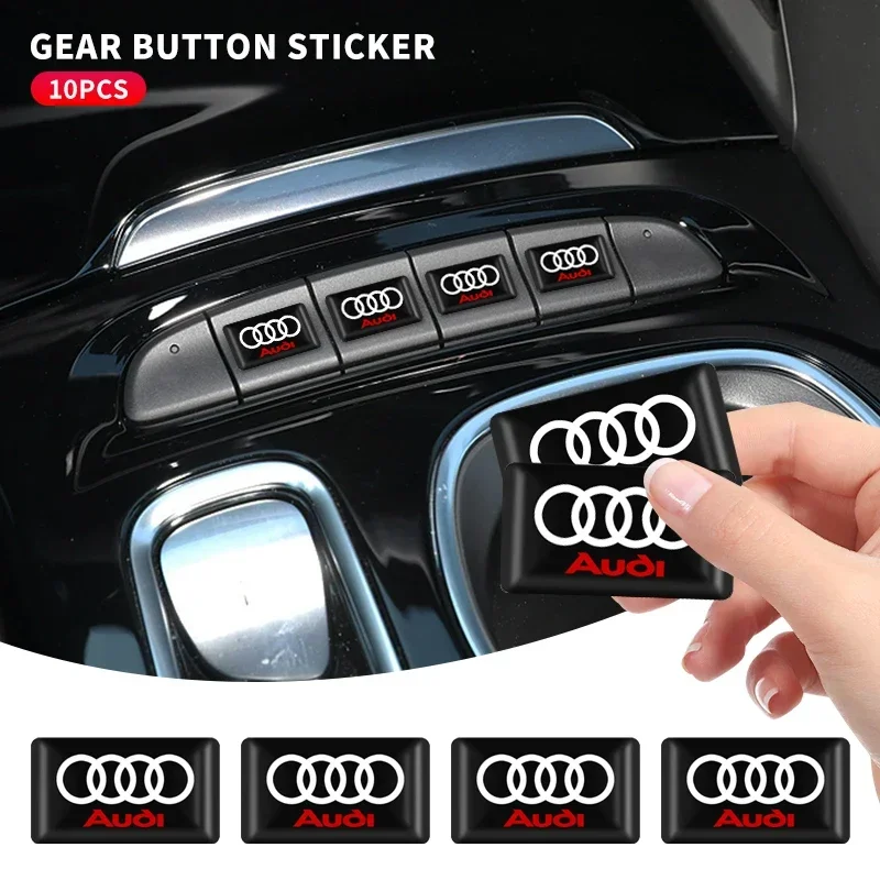 10Pcs Car 3D Epoxy Resin Emblem Interior Stickers Auto Accessories For Audi A3 A4 B8 8P 8V B6 A5 A6 C7 Q5 B9 B7 C6 A1 Q7 Q3 TT
10Pcs Car 3D Epoxy Resin Emblem Interior Stickers Auto Accessories For Audi A3 A4 B8 8P 8V B6 A5 A6 C7 Q5 B9 B7 C6 A1 Q7 Q3 TT
