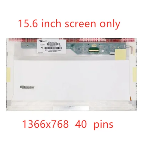 15.6" LCD MATRIX For HP PAVILION DV6 G56 G6 G60 G60T G62 G62T laptop lcd screen LED Display Panel WXGA HD