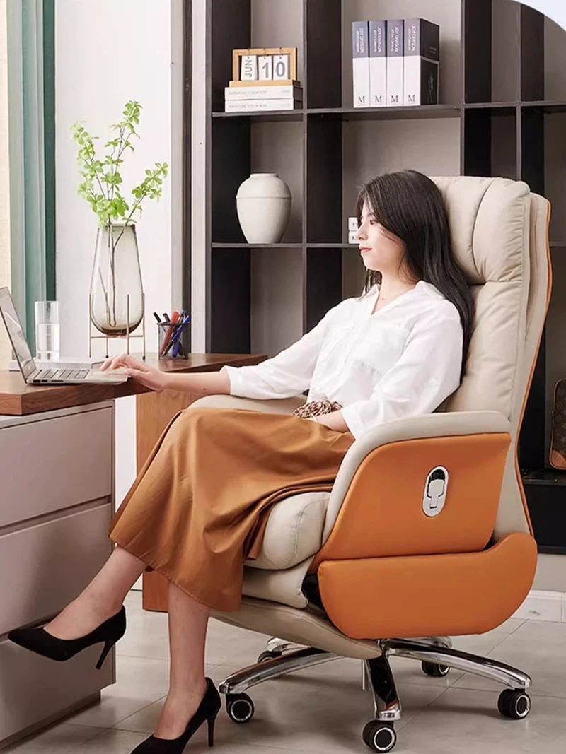 Senior Commerce Office Chair Leather Massage Computer Boss Gaming Chair Executive Study Sillas De Oficina Office Furniture LVOC
Senior Commerce Office Chair Leather Massage Computer Boss Gaming Chair Executive Study Sillas De Oficina Office Furniture LVOC