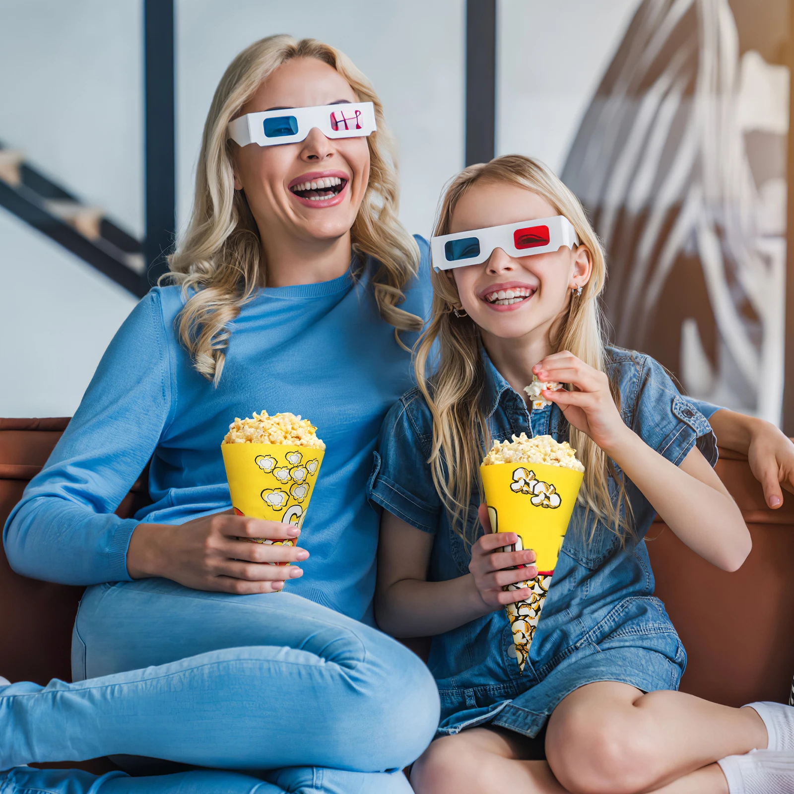 100 Pcs Popcorn Paper Bag Cone Shaped Treat Bags Bulk Party Supplies Candy Container Triangle Design Safe Premium
100 Pcs Popcorn Paper Bag Cone Shaped Treat Bags Bulk Party Supplies Candy Container Triangle Design Safe Premium