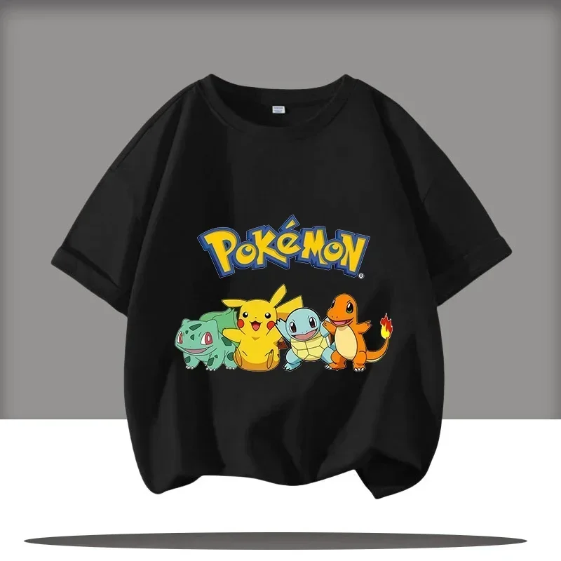 Pokemon Kids T-shirt Pikachu Summer Child Short Sleeve Charmander Gengar Tops Boys Anime Fashion Tee Girls Casual Clothes Gift
Pokemon Kids T-shirt Pikachu Summer Child Short Sleeve Charmander Gengar Tops Boys Anime Fashion Tee Girls Casual Clothes Gift