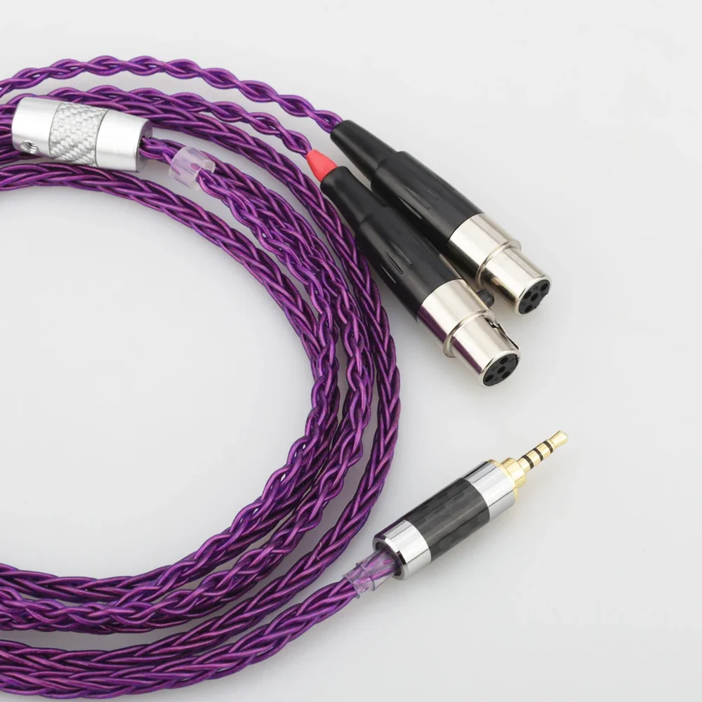 Audiocrast HIFI Silver Plated Earphone Headphone Upgrade Cable 2.5/3.5/4.4mm/XLR for Audeze LCD-3 LCD3 LCD-2 LCD2 LCD-4
Audiocrast HIFI Silver Plated Earphone Headphone Upgrade Cable 2.5/3.5/4.4mm/XLR for Audeze LCD-3 LCD3 LCD-2 LCD2 LCD-4