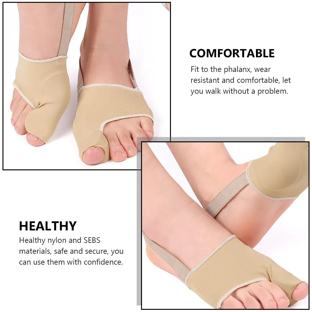 Toe Separator Socks thotic Hallux Corrector SEBS Nylon Material Foot Bunion Socks Toe Spacer Adjuster Small
Toe Separator Socks thotic Hallux Corrector SEBS Nylon Material Foot Bunion Socks Toe Spacer Adjuster Small