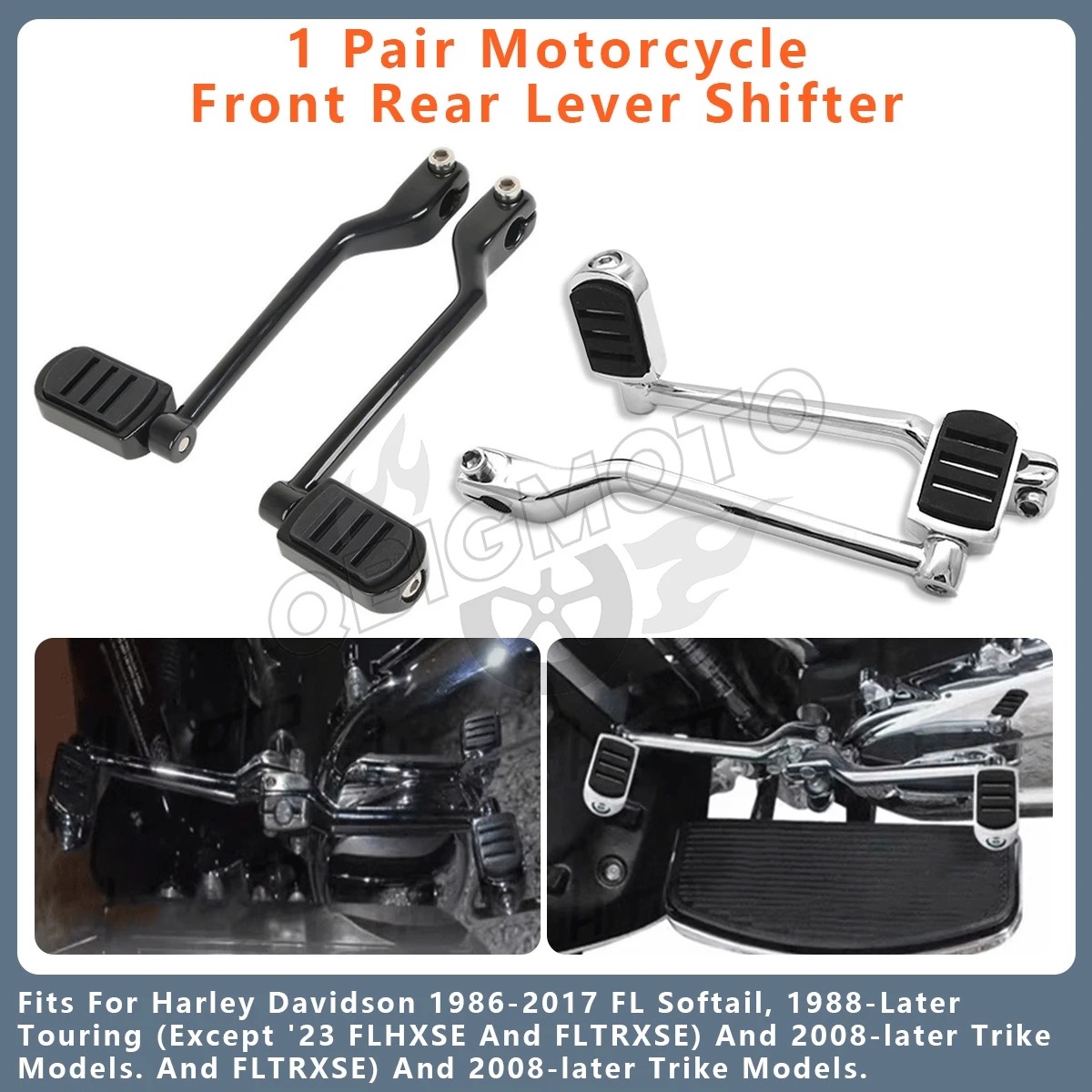 Motorcycle Front Rear Lever Shifter Heel Toe Foot Pegs Pedal Shift Lever For Harley Touring Softail FL Trike Road King Glide FLH
Motorcycle Front Rear Lever Shifter Heel Toe Foot Pegs Pedal Shift Lever For Harley Touring Softail FL Trike Road King Glide FLH