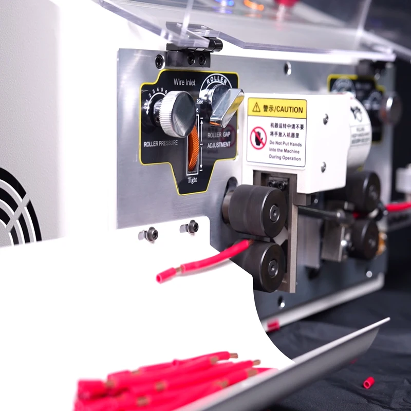 SWT608-JE2S Automatic Peeling Wire Stripper Stripping Cutting Machine 0.1-10mm2 AWG7-AWG28 220V 110V Touch Screen Control
SWT608-JE2S Automatic Peeling Wire Stripper Stripping Cutting Machine 0.1-10mm2 AWG7-AWG28 220V 110V Touch Screen Control