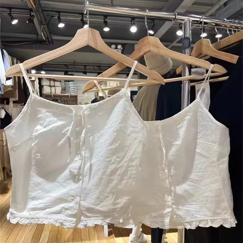 Sweet Bm Sle Knot Белый жилет на бретелях Женский короткий корейский топ PPHOME Летняя модная женская майка на бретелях
Sweet Bm Sle Knot Белый жилет на бретелях Женский короткий корейский топ PPHOME Летняя модная женская майка на бретелях