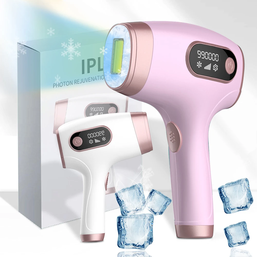 Home Use Portable Device Beauty Skin 999999 Flashes Painless Body Permanent Handheld Ice Cool Laser IPL Hair Removal Machine
Home Use Portable Device Beauty Skin 999999 Flashes Painless Body Permanent Handheld Ice Cool Laser IPL Hair Removal Machine