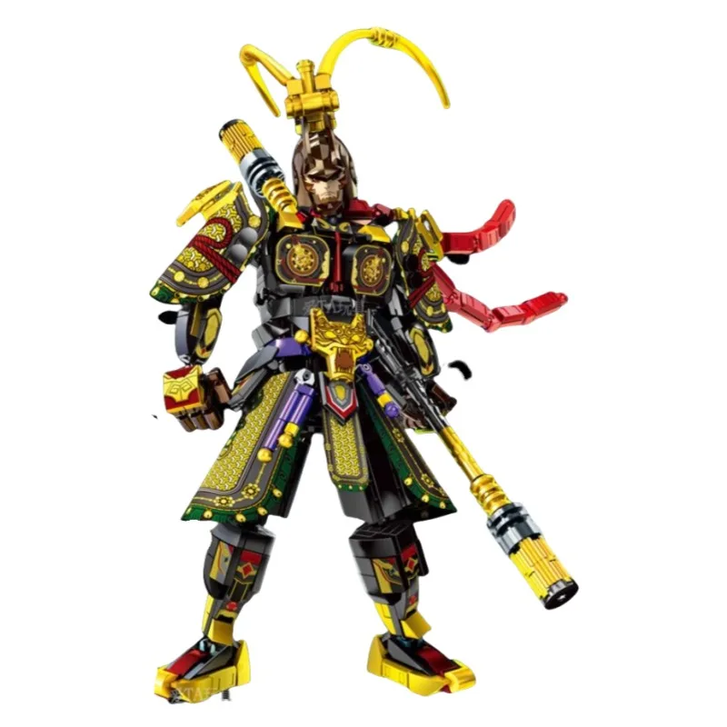 New Black Myth WuKong Mecha Blocks Warrior Deformation Robot Model Children's Educational Toys Gift Ornament Collection
New Black Myth WuKong Mecha Blocks Warrior Deformation Robot Model Children's Educational Toys Gift Ornament Collection