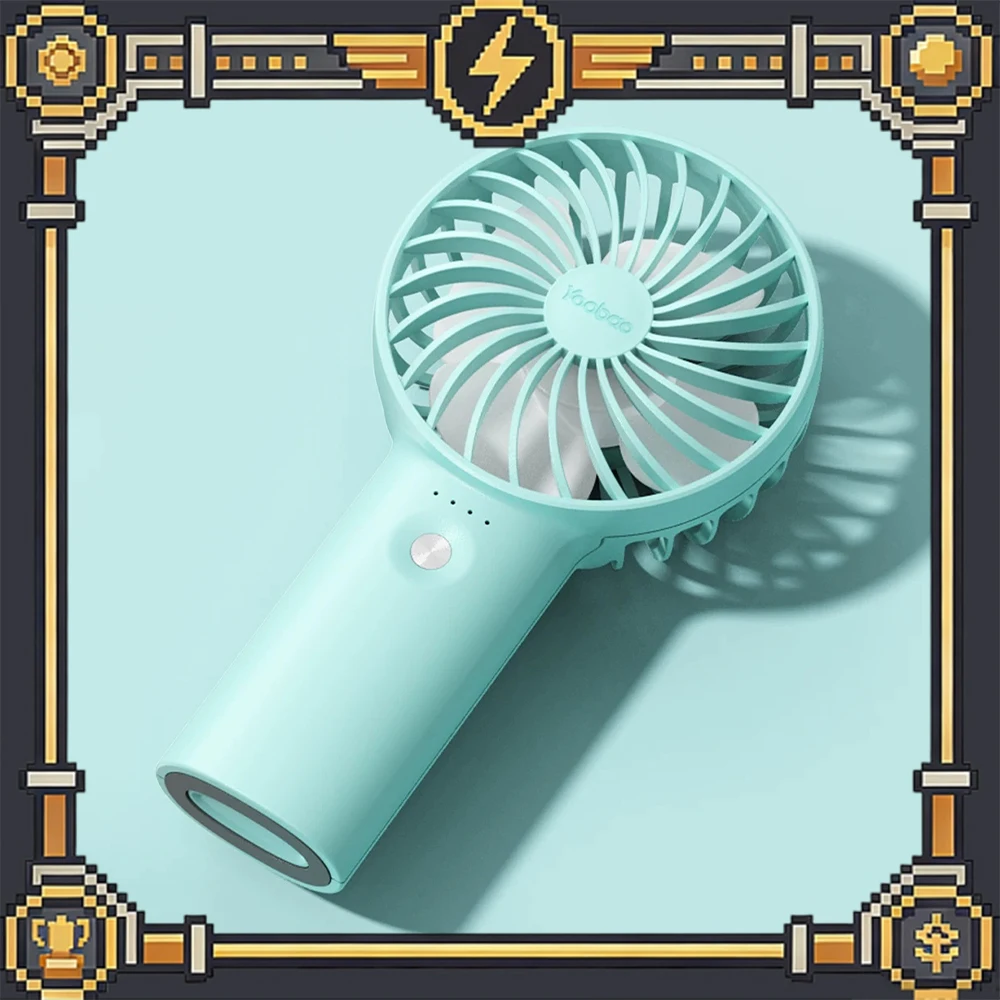 Yoobao F3 Handheld Fan Bionic 4 Feather Flabellum Handheld Small Fan Brushless Light Tone Motor Low Noise Light Weight For Gifts
Yoobao F3 Handheld Fan Bionic 4 Feather Flabellum Handheld Small Fan Brushless Light Tone Motor Low Noise Light Weight For Gifts