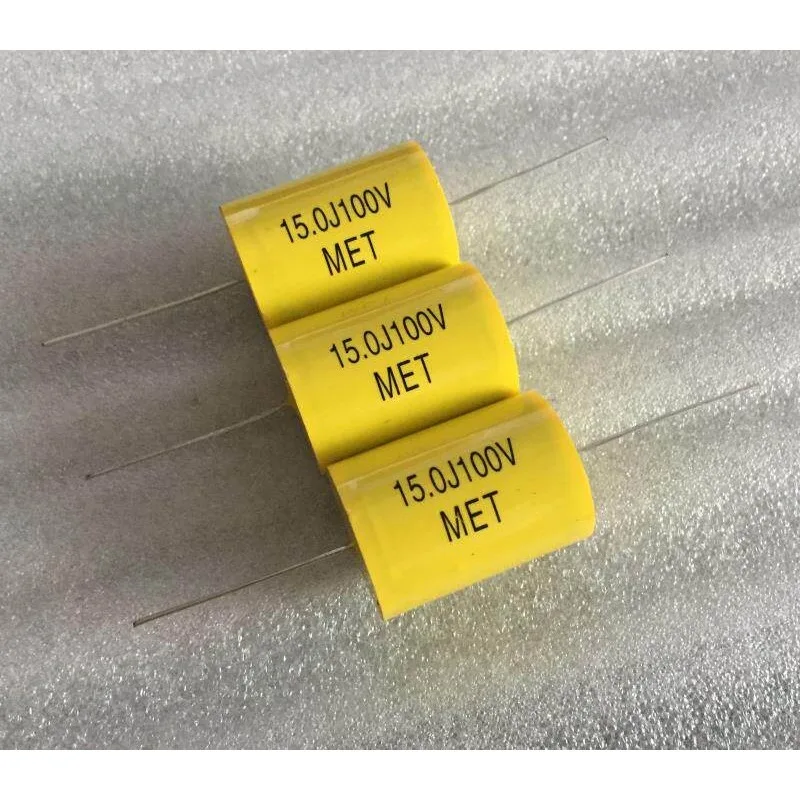 5PCS/LOT CAMEL 100v10uf MET Polypropylene Bandpass Axial Metalized Polyester Film Capacitor
5PCS/LOT CAMEL 100v10uf MET Polypropylene Bandpass Axial Metalized Polyester Film Capacitor
