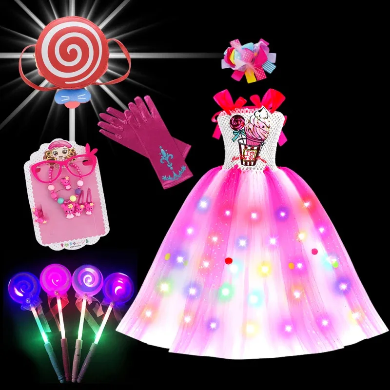 Sweet Girls Princess Long Dress Rainbow Candy Costume For Kids Tutu Dress Ice Cream Lollipop Clothes For Carnival Birthday Party
Sweet Girls Princess Long Dress Rainbow Candy Costume For Kids Tutu Dress Ice Cream Lollipop Clothes For Carnival Birthday Party
