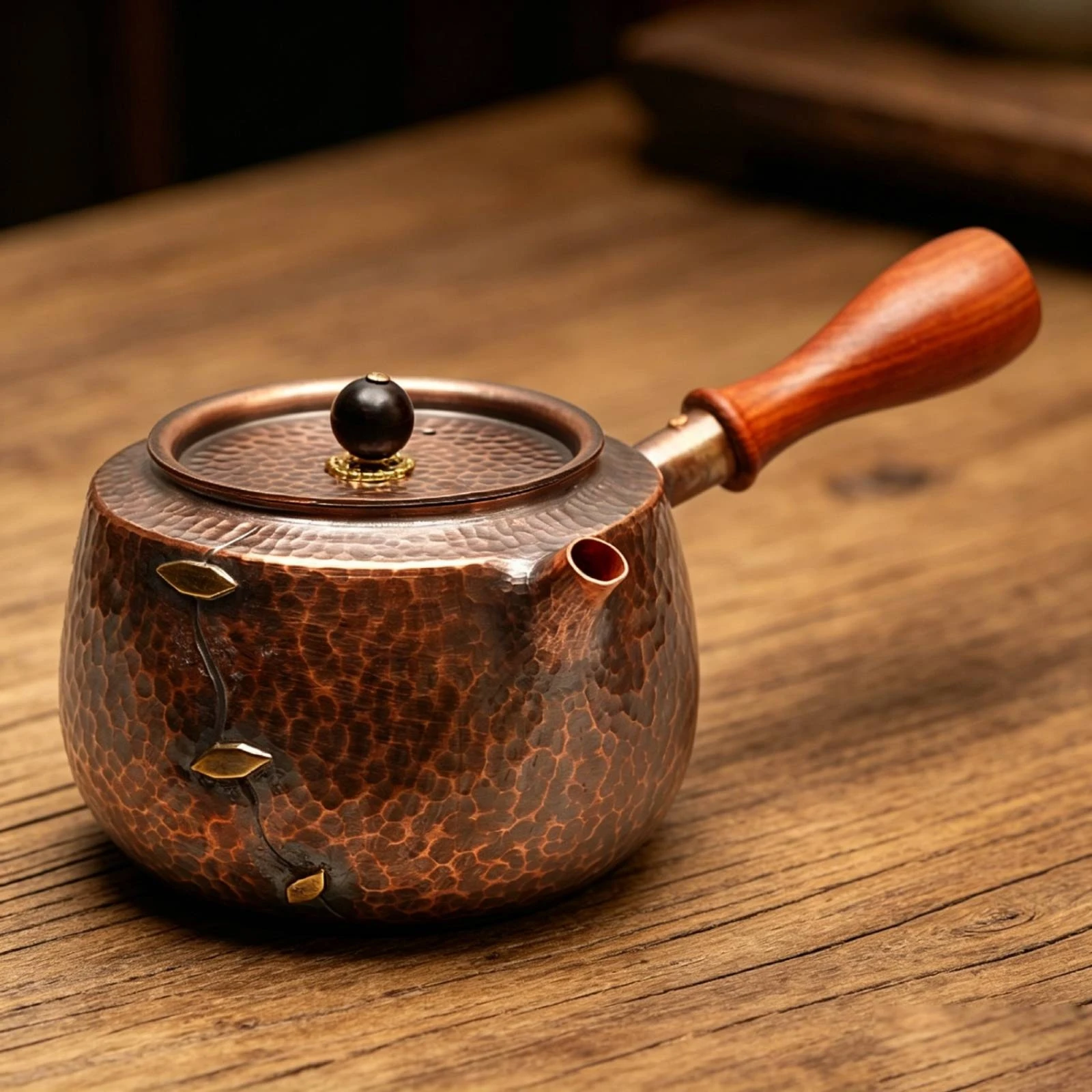 Copper Tea Kettle Artisanal Tea Kettle with Lid Vessel Heat-Resistant Tin-Lined for Collectors, Office
Copper Tea Kettle Artisanal Tea Kettle with Lid Vessel Heat-Resistant Tin-Lined for Collectors, Office