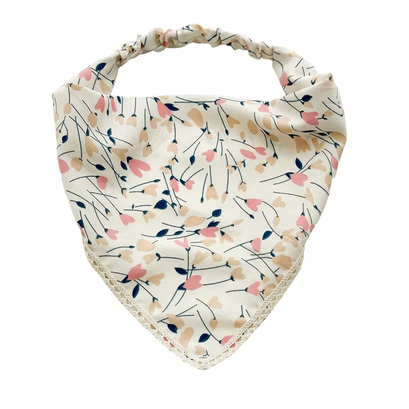 Floral Triangle Headscarf for Women 2025 - Cotton Bandana Scarf with Lace Edge, Summer Beach Hair Accessory
Floral Triangle Headscarf for Women 2025 - Cotton Bandana Scarf with Lace Edge, Summer Beach Hair Accessory
