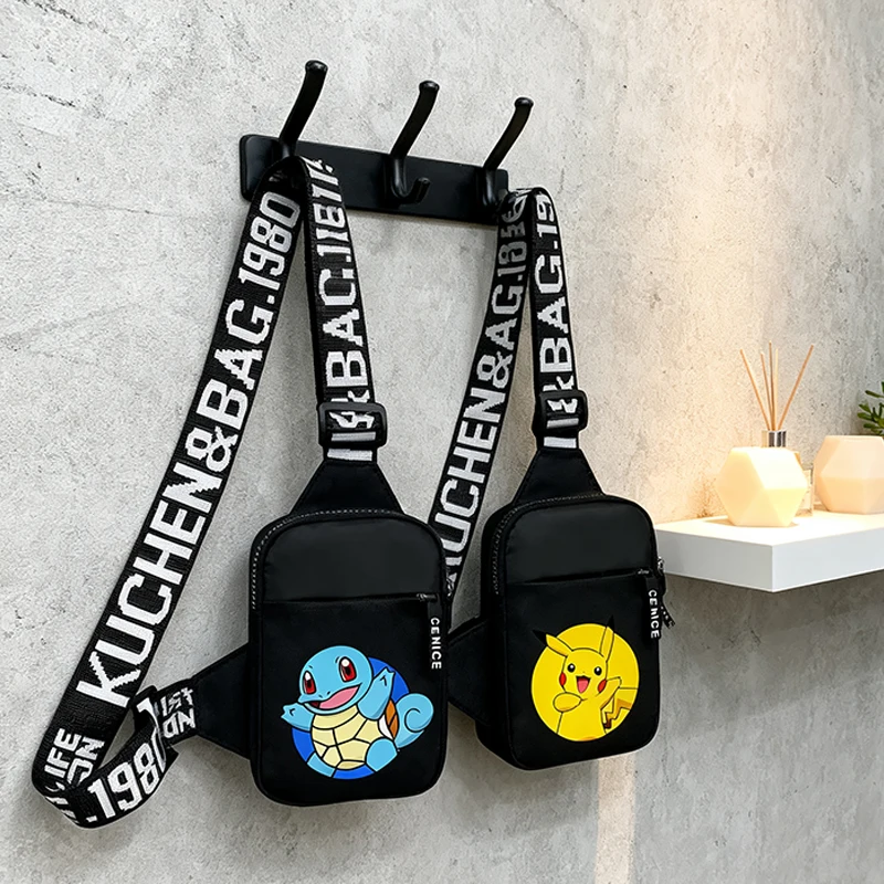 Pokemons Outdoor Shoulder Bags Boy Girl Cartoon Anime Chest Bag Multi Functional Handbag Portable Mobile Phone Small Square Bag
Pokemons Outdoor Shoulder Bags Boy Girl Cartoon Anime Chest Bag Multi Functional Handbag Portable Mobile Phone Small Square Bag