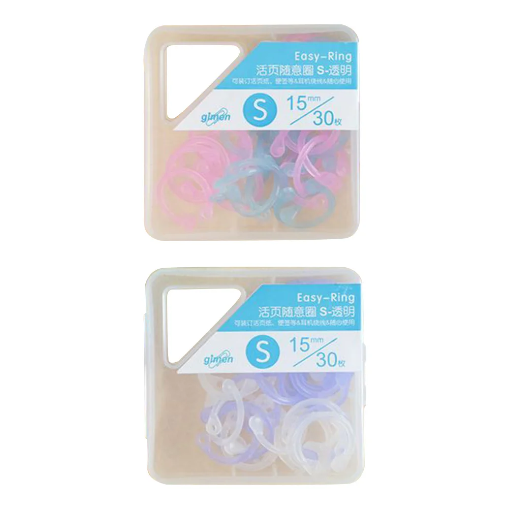 60 Pcs Rings Plastic Circles Office Household Book Circles Supplies Book Rings Paper Accessories Loose Leaf Notebook ganizer
60 Pcs Rings Plastic Circles Office Household Book Circles Supplies Book Rings Paper Accessories Loose Leaf Notebook ganizer