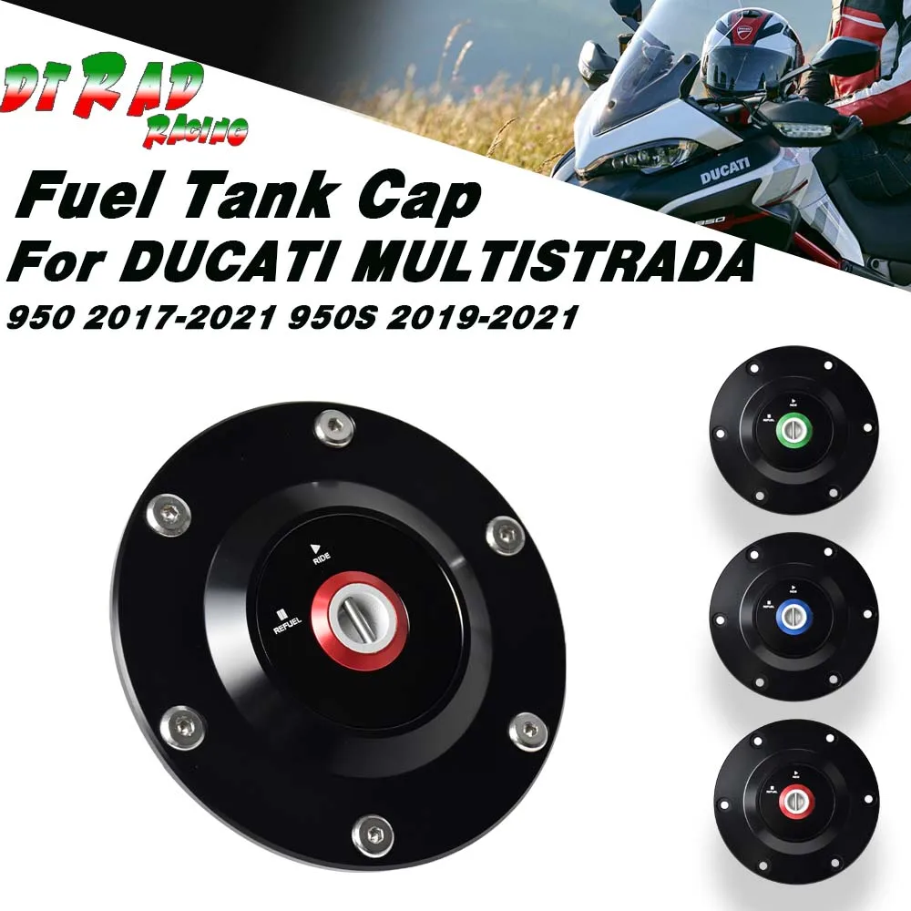 Motorcycle With Key Fast Fuel Cap For DUCATI MULTISTRADA 950 2017-2021 950S 2019-2021 Gasoline Tank Cover Engine Modified Parts
Motorcycle With Key Fast Fuel Cap For DUCATI MULTISTRADA 950 2017-2021 950S 2019-2021 Gasoline Tank Cover Engine Modified Parts