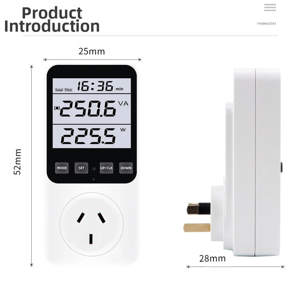 Цифровая розетка для регулятора температуры и влажности с сигнализацией и таймером для стабильного использования в теплице и аквариуме
Цифровая розетка для регулятора температуры и влажности с сигнализацией и таймером для стабильного использования в теплице и аквариуме