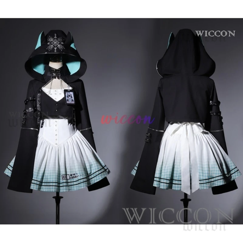 Y2k Loita Cat Dress Costume Japanese Subculture Hooded Short Coat Skirt Punk Sweet Clothing Costume Tutu Dress Two-piece Set
Y2k Loita Cat Dress Costume Japanese Subculture Hooded Short Coat Skirt Punk Sweet Clothing Costume Tutu Dress Two-piece Set