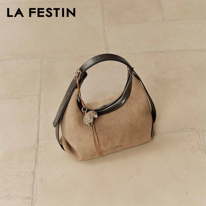 LA FESTIN оригинальная брендовая женская сумка 2025, новая трендовая большая сумка на плечо, дизайнерские роскошные сумки, женский кошелек
LA FESTIN оригинальная брендовая женская сумка 2025, новая трендовая большая сумка на плечо, дизайнерские роскошные сумки, женский кошелек