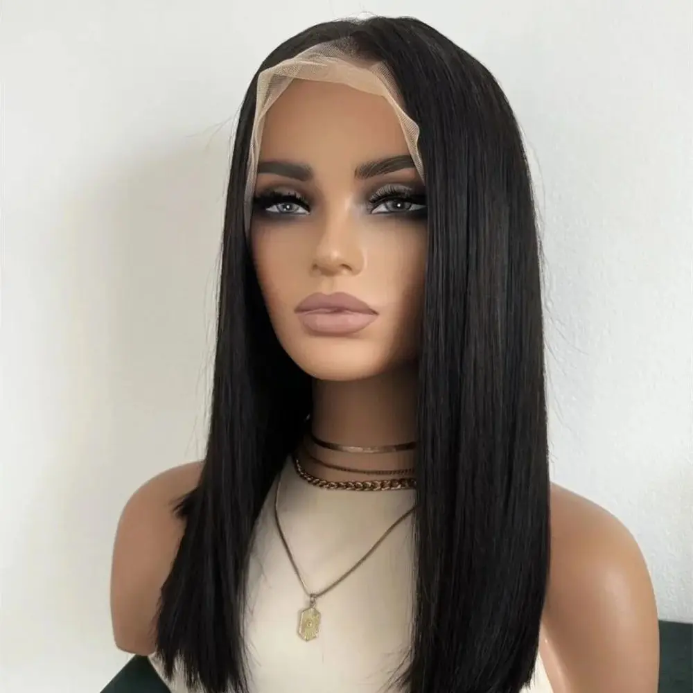 Soft Short 18Inch Natural Black 5x5 Silk Base Silk Straight Jewish Human BabyHair HD Lace European Hair Glueless Preplucked
Soft Short 18Inch Natural Black 5x5 Silk Base Silk Straight Jewish Human BabyHair HD Lace European Hair Glueless Preplucked