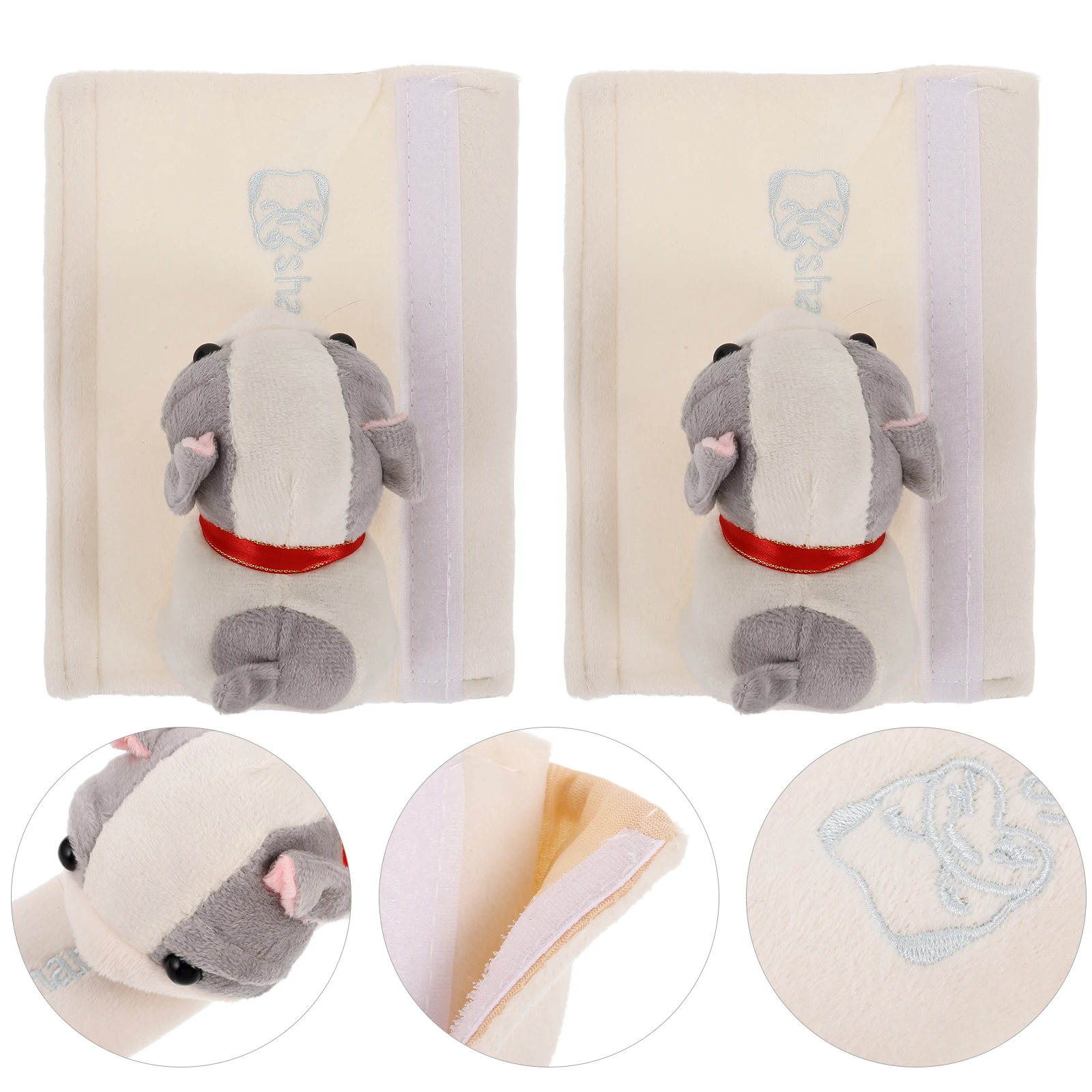 2 Pcs Car Safety Shoulder Protector Cute Cartoon Seat Pads Skin Friendly Comfortable Lightweight Easy Install Portable
2 Pcs Car Safety Shoulder Protector Cute Cartoon Seat Pads Skin Friendly Comfortable Lightweight Easy Install Portable