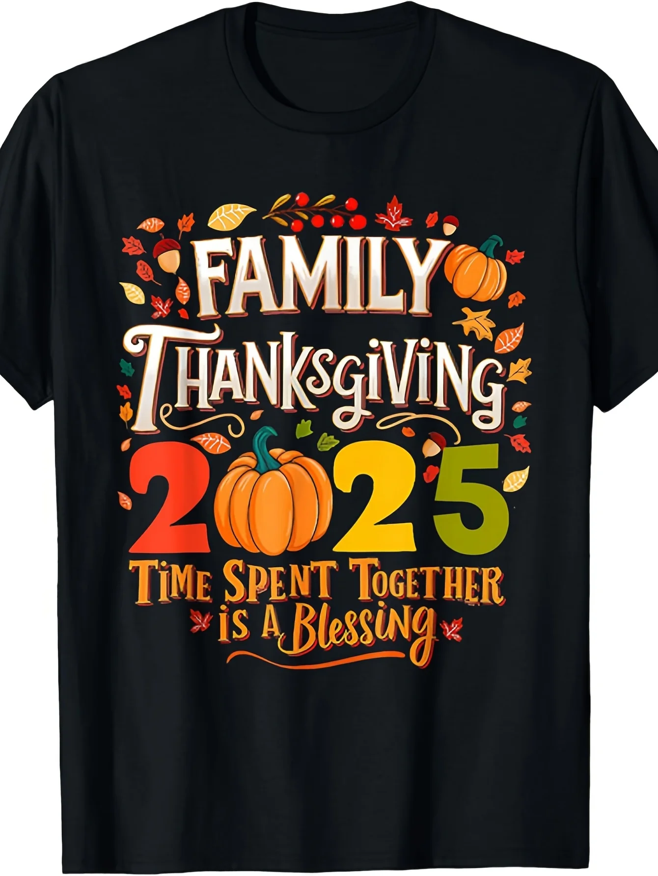 Breathable short sleeved T-shirt, perfect for autumn celebrations - perfect Thanksgiving gift, family gathering top
Breathable short sleeved T-shirt, perfect for autumn celebrations - perfect Thanksgiving gift, family gathering top