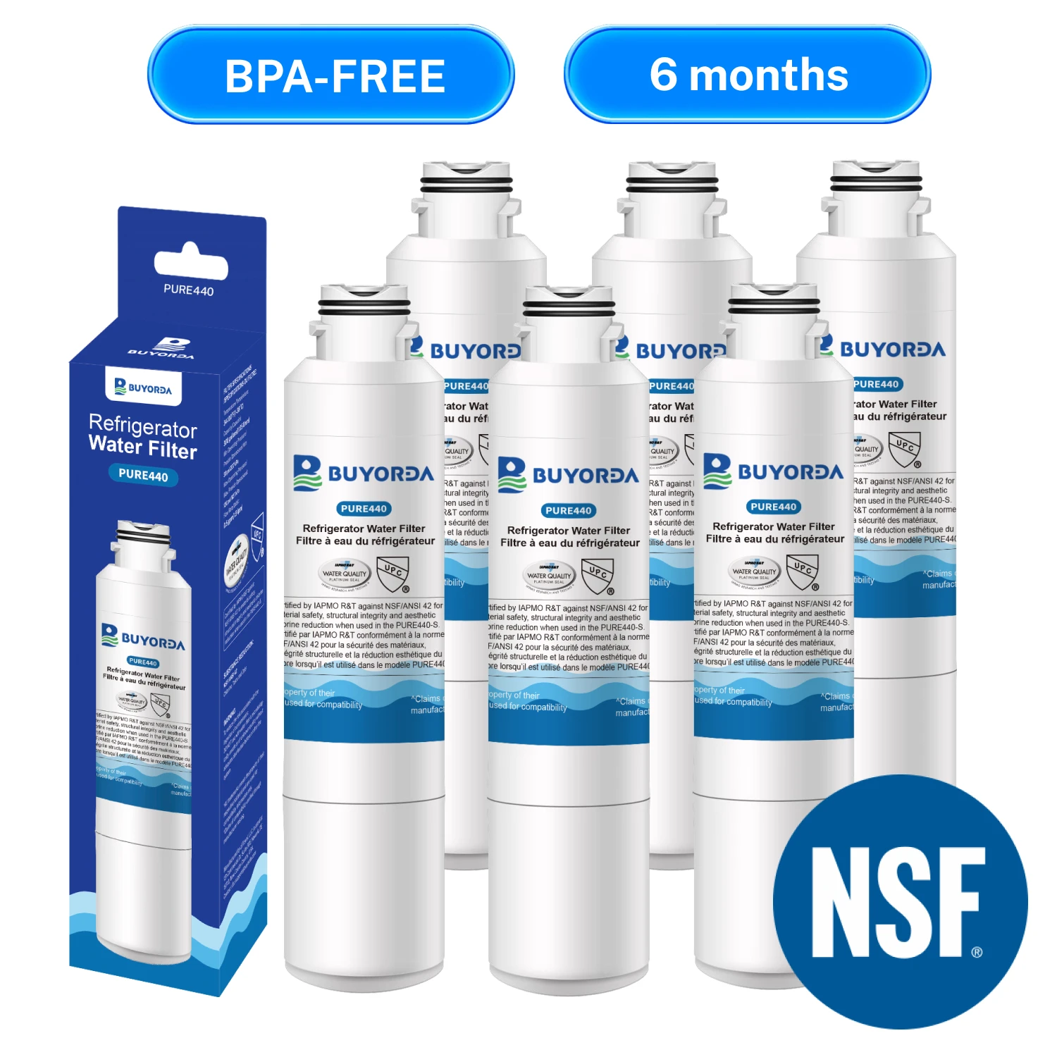 Фильтр для воды DA29-00020B, совместимый с Samsung HAF-CIN/EXP DA29-00020A 46-9101 RF263BEAESR RF28HMEDBSR, 6 фильтров
Фильтр для воды DA29-00020B, совместимый с Samsung HAF-CIN/EXP DA29-00020A 46-9101 RF263BEAESR RF28HMEDBSR, 6 фильтров