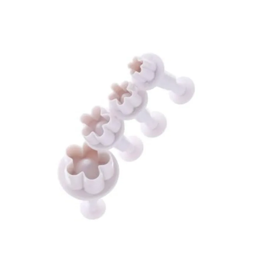 4Pcs White Flower Plunger Cookie Cutter DIY Blossom Flower Cake Fondant Mold Plastic Cake Decorating Tools Baking Accessories C
4Pcs White Flower Plunger Cookie Cutter DIY Blossom Flower Cake Fondant Mold Plastic Cake Decorating Tools Baking Accessories C