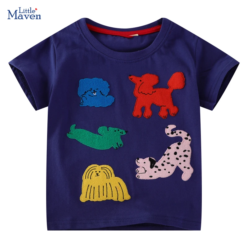 Little maven 2025 Summer Tops Children's Clothing Embroidered Cartoon Dogs Kids Clothes Baby Boys Short Sleeve T Shirts
Little maven 2025 Summer Tops Children's Clothing Embroidered Cartoon Dogs Kids Clothes Baby Boys Short Sleeve T Shirts