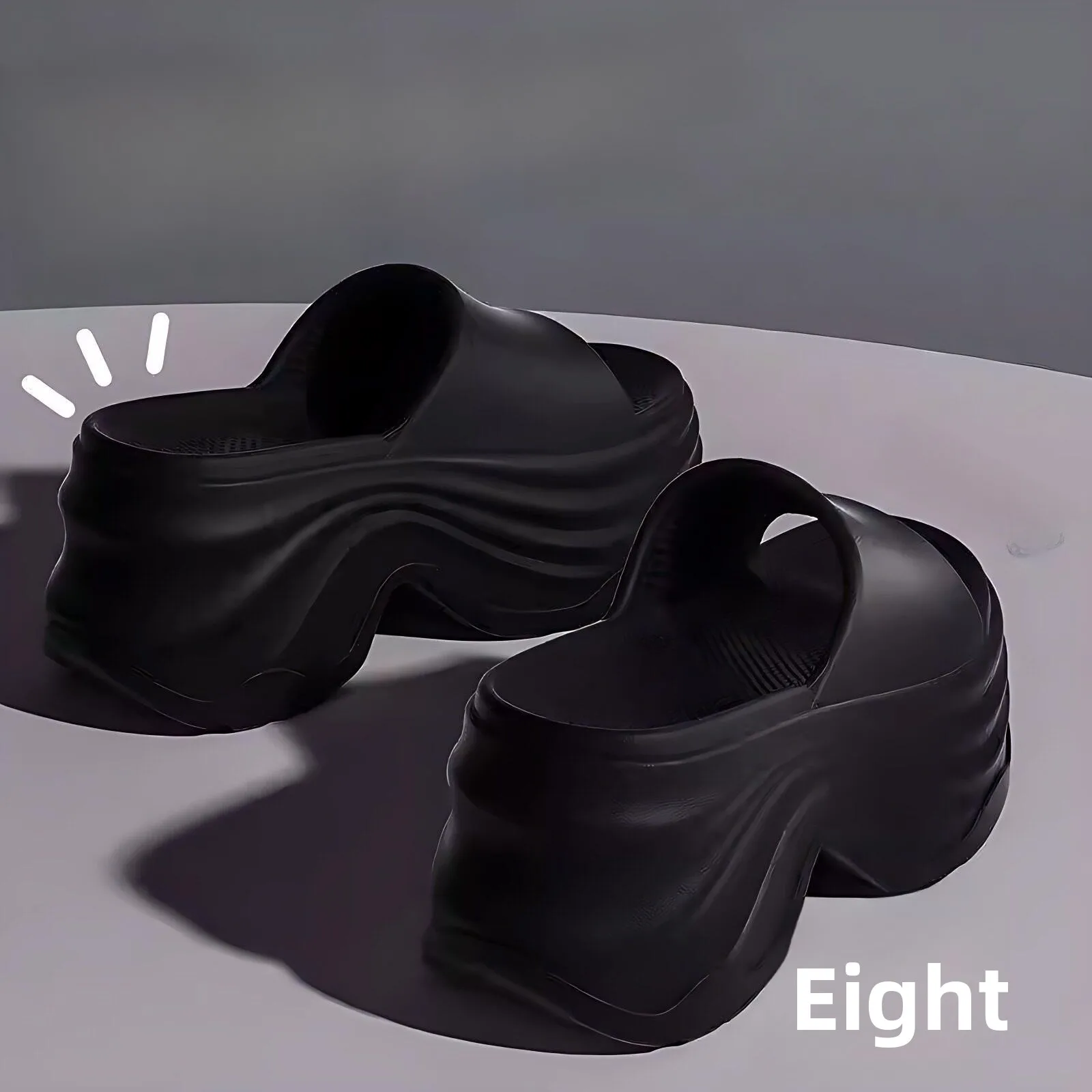 Women's Summer Outdoor Thick Heel Slip-On High Heels Anti-Slip Home Slippers Sweet Style Open Toe Inner Heightening EVA
Women's Summer Outdoor Thick Heel Slip-On High Heels Anti-Slip Home Slippers Sweet Style Open Toe Inner Heightening EVA