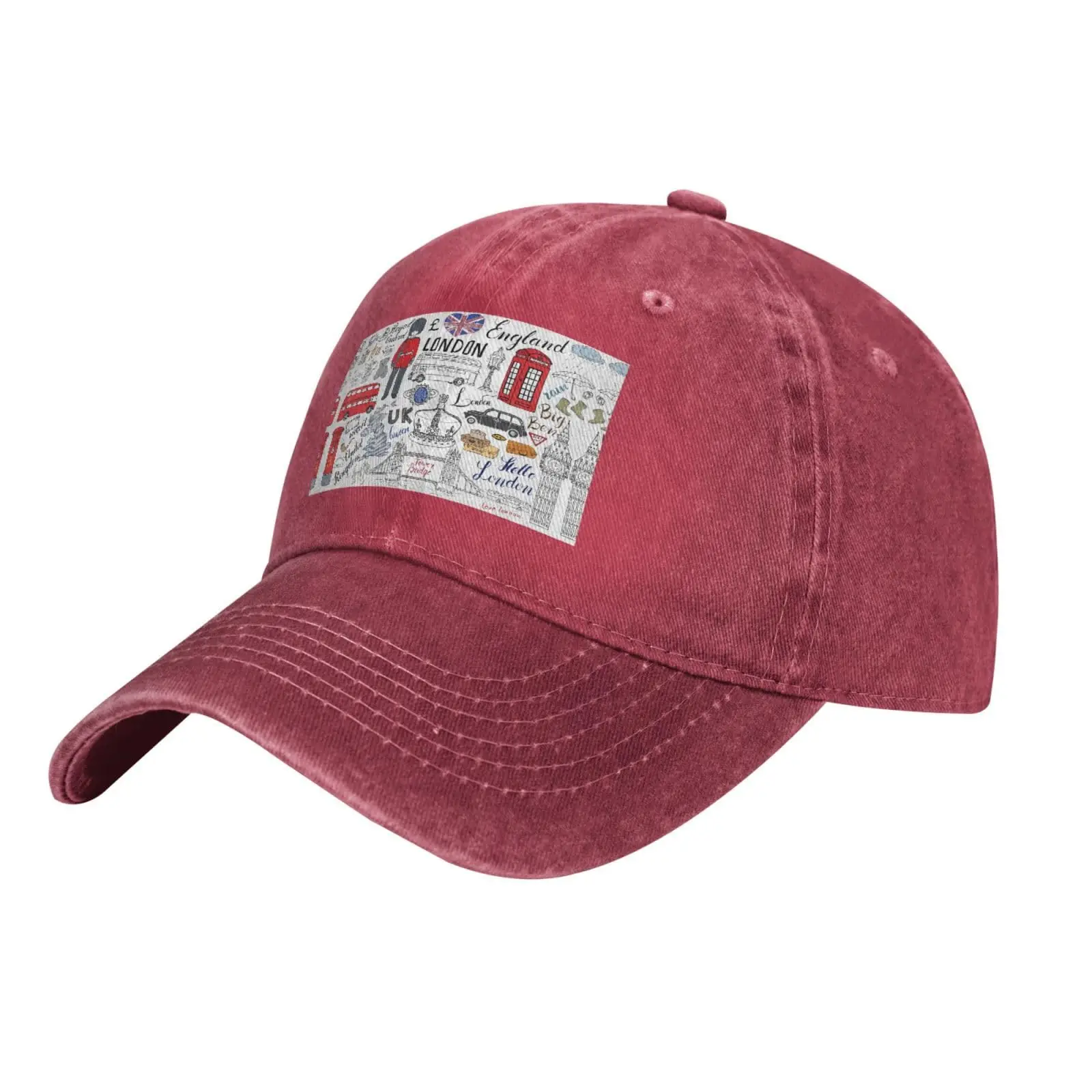 I Love London Baseball Cap Adult Denim Hat Cotton Fashion Washed Cap Unisex Adjustable Streetwear Outdoor Sports
I Love London Baseball Cap Adult Denim Hat Cotton Fashion Washed Cap Unisex Adjustable Streetwear Outdoor Sports