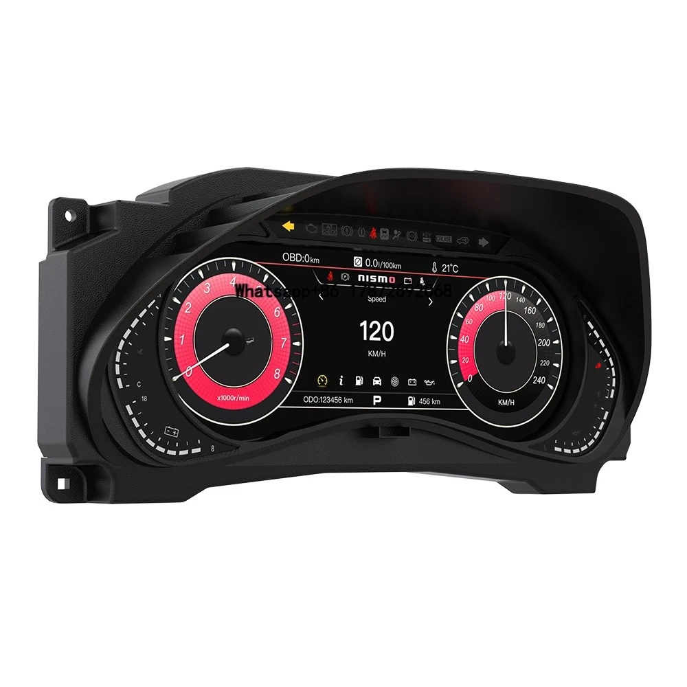 Speed Meter 12.3" Digital Instrument Cluster for Patrol Armada Y62 LCD Dashboard Car Cockpit Digital Cluster Dash
Speed Meter 12.3" Digital Instrument Cluster for Patrol Armada Y62 LCD Dashboard Car Cockpit Digital Cluster Dash