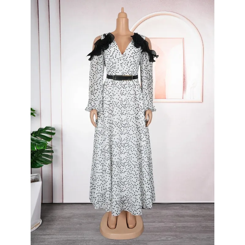 Elegant African Dresses for Women 2025 New Africa Clothing Plus Size Turkey Wedding Party Long Dress Dashiki Ankara Outfits Robe
Elegant African Dresses for Women 2025 New Africa Clothing Plus Size Turkey Wedding Party Long Dress Dashiki Ankara Outfits Robe