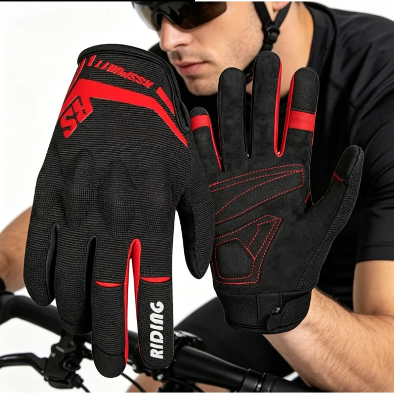Men Women Full Finger Motorcycle Gloves Spring Summer Mesh Breathable Anti Fall Racing Motorbike Riding Protective Gear
Men Women Full Finger Motorcycle Gloves Spring Summer Mesh Breathable Anti Fall Racing Motorbike Riding Protective Gear
