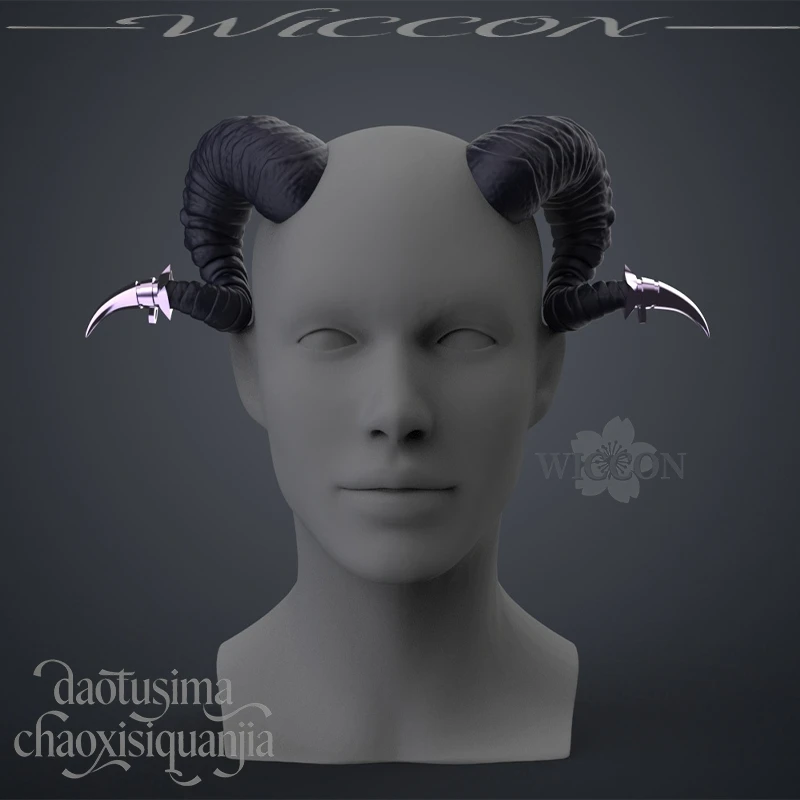 Jester Lavorre Cosplay Horns 3D Printed PLA Demon Dragon Style Headwear Accessories For Critical Role Events
Jester Lavorre Cosplay Horns 3D Printed PLA Demon Dragon Style Headwear Accessories For Critical Role Events