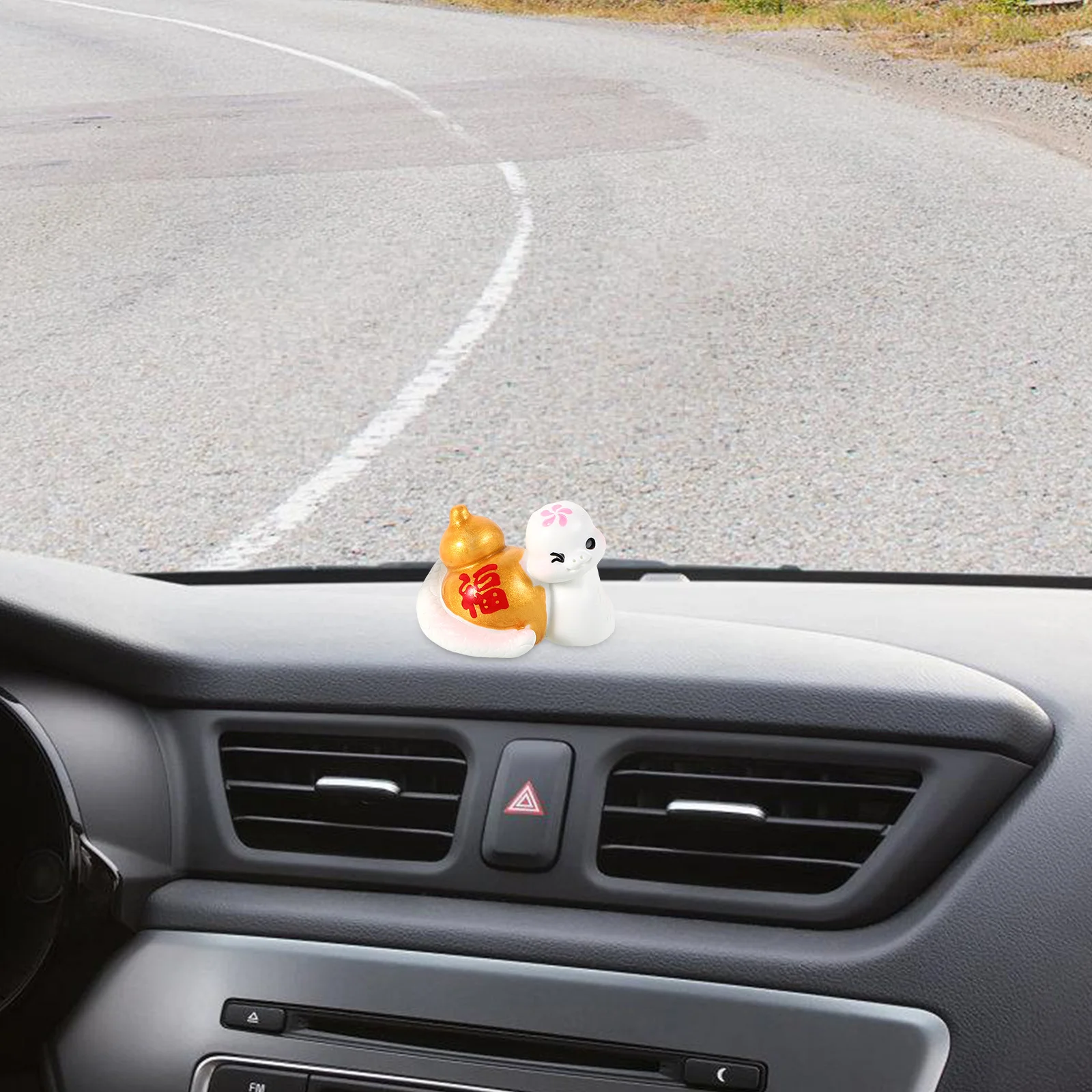 2Pcs Snake Dashboard Decoration Chinese New Year 2025 Year of The Snake Resin Sculpture Feng Shui Office Desktop Ornament
2Pcs Snake Dashboard Decoration Chinese New Year 2025 Year of The Snake Resin Sculpture Feng Shui Office Desktop Ornament