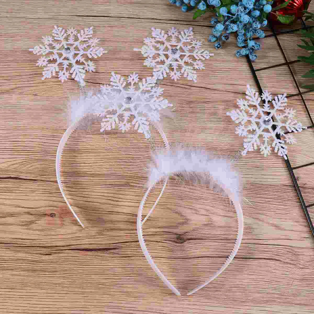 6 Pcs Snowflake Headband for Girls Christmas Headwear Cute Costume Kids Hair Hoop
6 Pcs Snowflake Headband for Girls Christmas Headwear Cute Costume Kids Hair Hoop