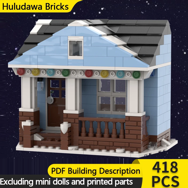 Модель с видом на улицу, MOC, строительные кирпичи, зимняя городская зона, Bungalow, модульная технология, детские праздничные подарки, сборные игрушки, костюм
Модель с видом на улицу, MOC, строительные кирпичи, зимняя городская зона, Bungalow, модульная технология, детские праздничные подарки, сборные игрушки, костюм