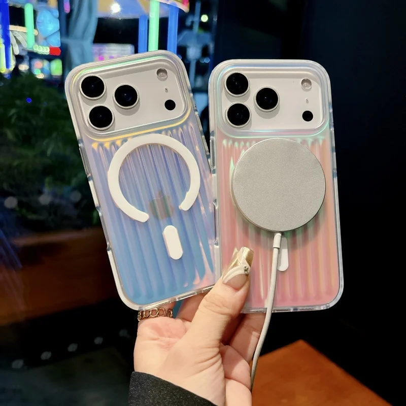 Suitcase Pattern Glaring Case For iphone 17 16 15 14 13 Pro Max Air Magsafe Textured Smooth Surface Dissipation Cover
Suitcase Pattern Glaring Case For iphone 17 16 15 14 13 Pro Max Air Magsafe Textured Smooth Surface Dissipation Cover