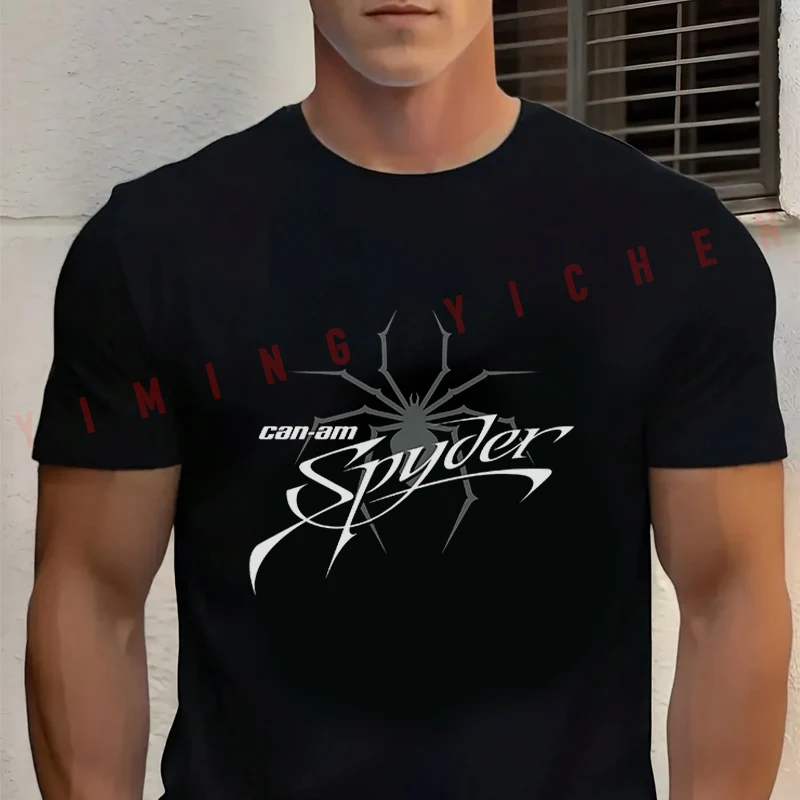 Men's Summer Cotton T-shirt Motorcycle Kann Bin Spyder Classic T Shirt Short Sleeved Casual Basic O-Neck Unisex Tops
Men's Summer Cotton T-shirt Motorcycle Kann Bin Spyder Classic T Shirt Short Sleeved Casual Basic O-Neck Unisex Tops