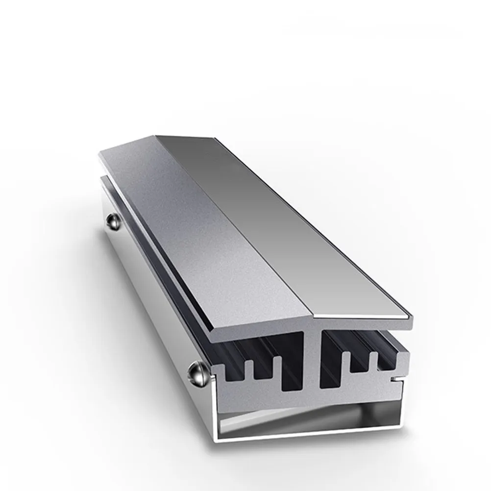 SSD Heatsink M.2 2280 Dual Slot Aluminum Radiator with Thermal Conductive Silicone Wafer Passive Cooling for Solid State Hard
SSD Heatsink M.2 2280 Dual Slot Aluminum Radiator with Thermal Conductive Silicone Wafer Passive Cooling for Solid State Hard