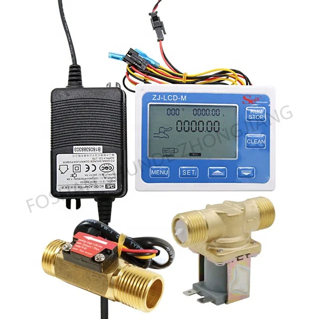 Zhongjiang Full Set 15mm Brass Sensor Brass Valve Watering System Home Heater Garden Water Meter LCD-M Flow Rate 1-25L/min
Zhongjiang Full Set 15mm Brass Sensor Brass Valve Watering System Home Heater Garden Water Meter LCD-M Flow Rate 1-25L/min